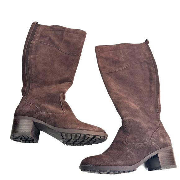 Easy Spirit Women’s Grazes Tall Boot Brown Suede Size: 7 - Picture 8 of 16